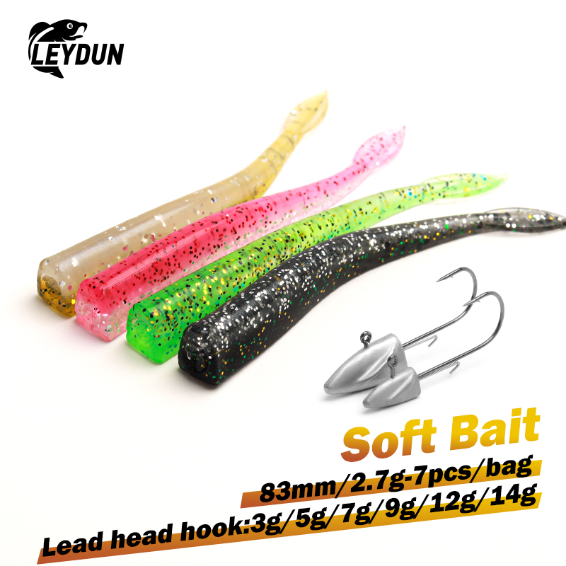 Fishing Lure Spinnerbait - LEYDUN BR Soft Bait Fishing Lures