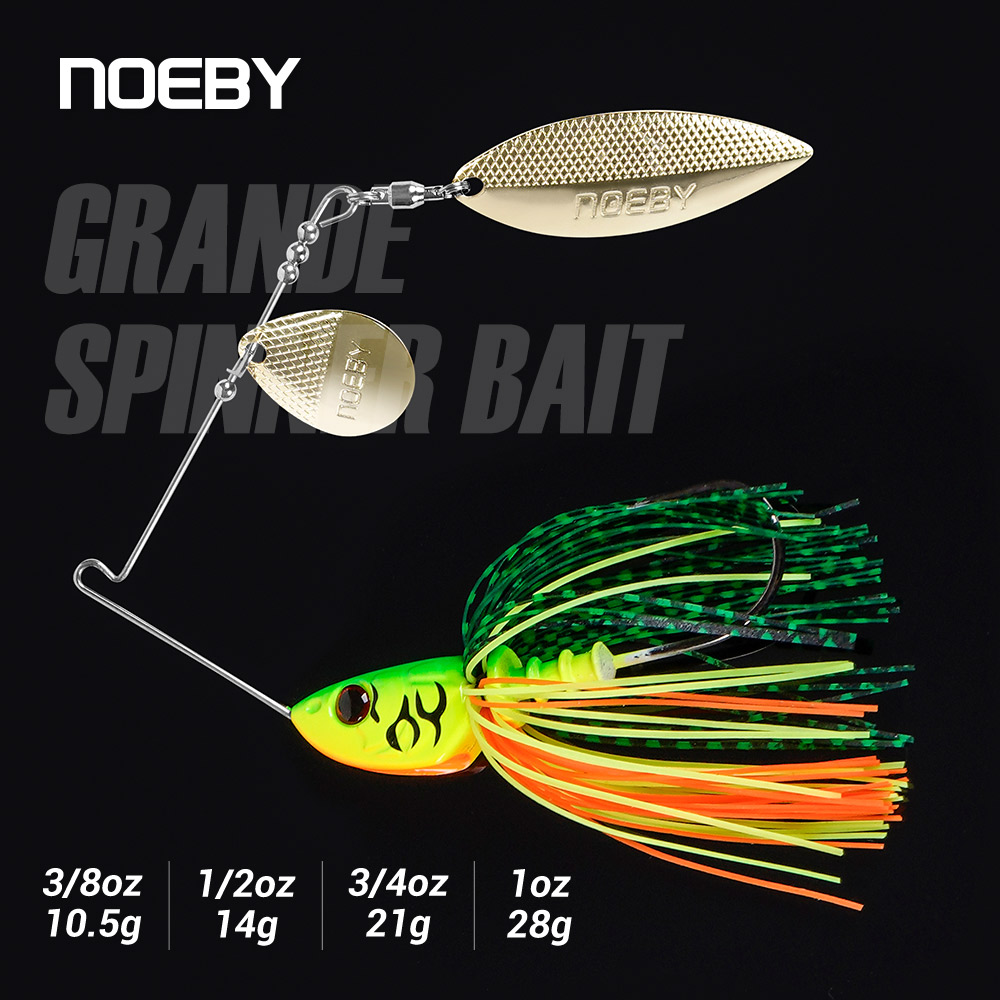 Noeby Spinnerbait 10.5g 14g 21 - مراجعة Fishing Lure Blade Bait وسعره