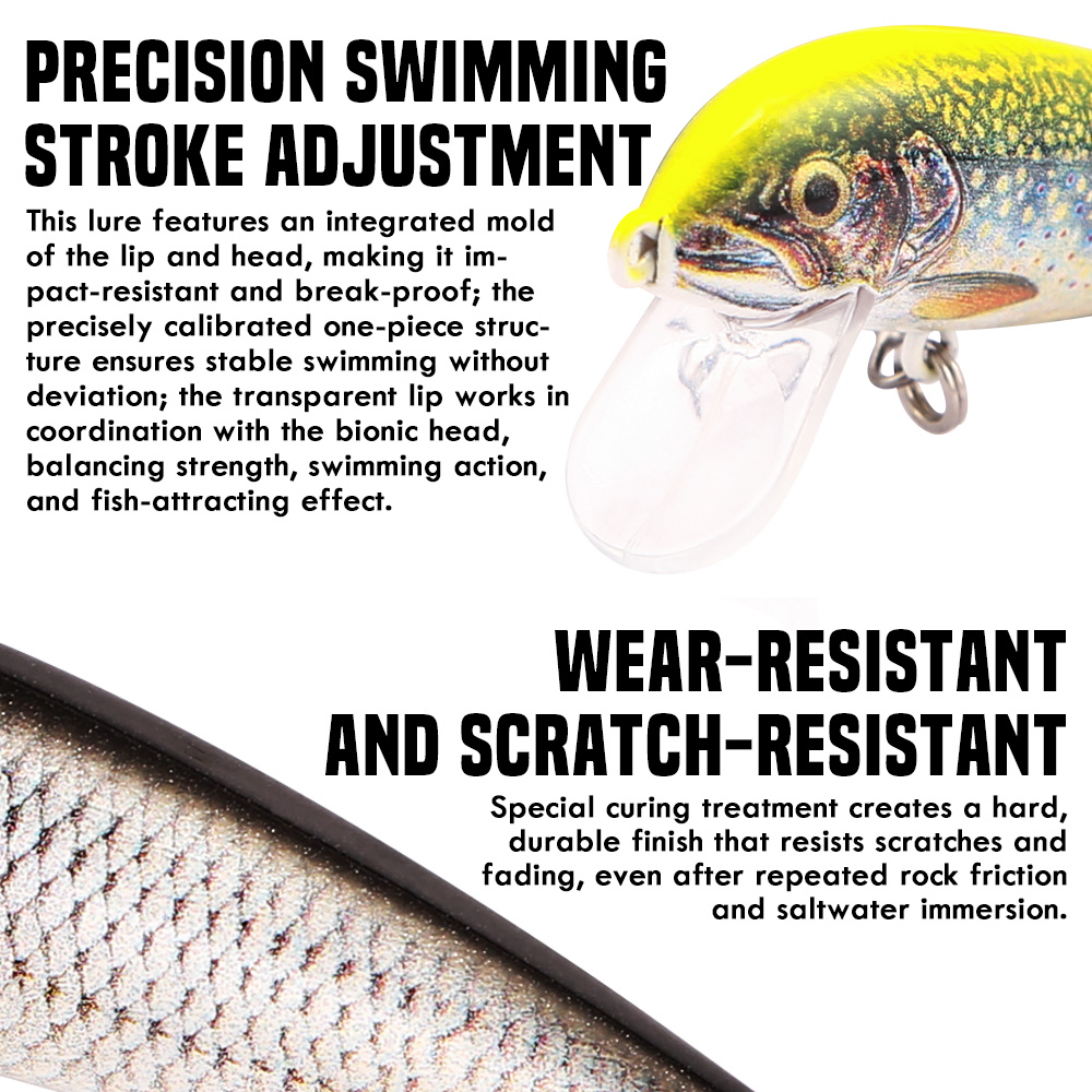 B&U Fishing Lures Sinking Minn - مراجعة Fishing Lure Swimbait وسعره