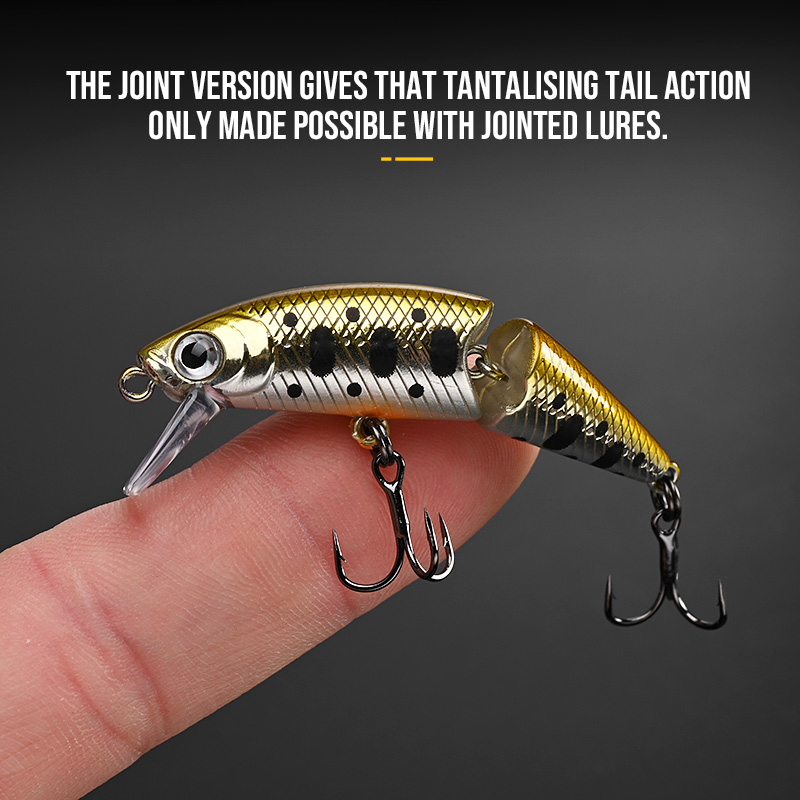 BLUX DR. Minnow Joint 50S Swim - مراجعة Fishing Lure Popper وسعره