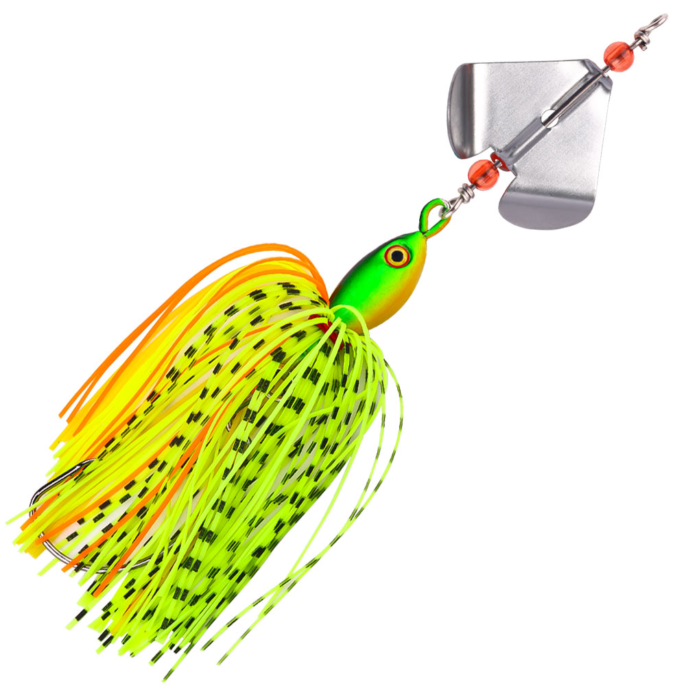 Buzzbait Fishing Lure with Rot - مراجعة Fishing Lure Blade Bait وسعره