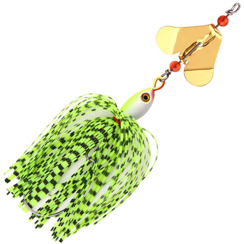 Buzzbait Fishing Lure with Rot - مراجعة Fishing Lure Blade Bait وسعره