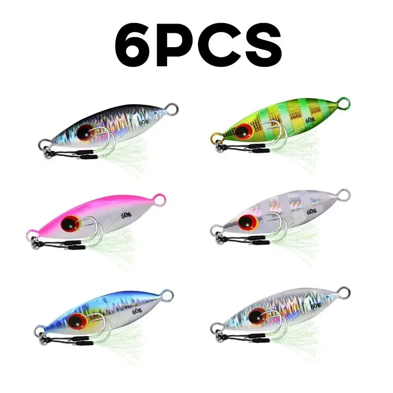 Inchiku Metal Jig Spoon Lure 6 - مراجعة Fishing Lure Buzzbait وسعره
