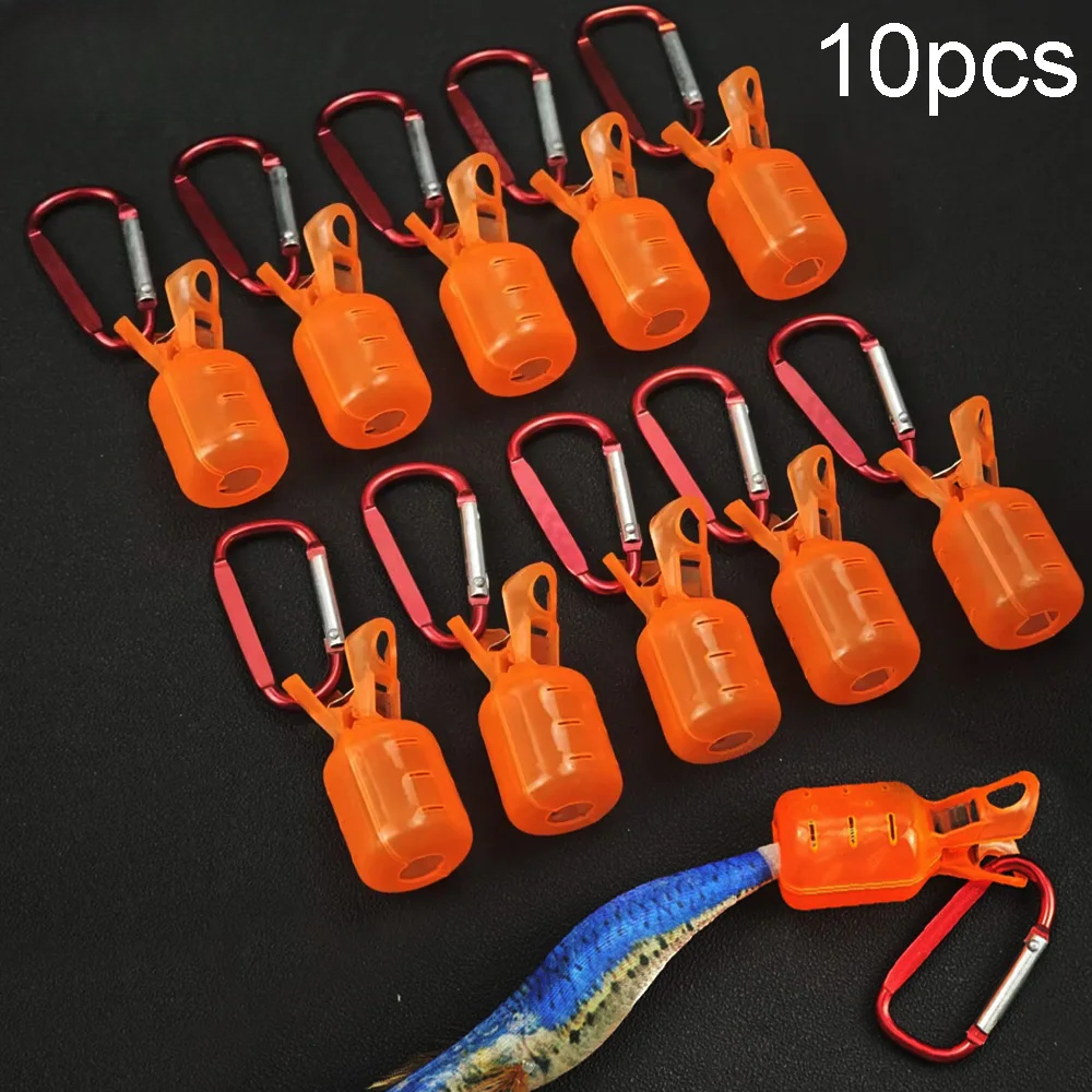 10pcs Squid Jig Hook Protector - مراجعة Fishing Lure Jig وسعره
