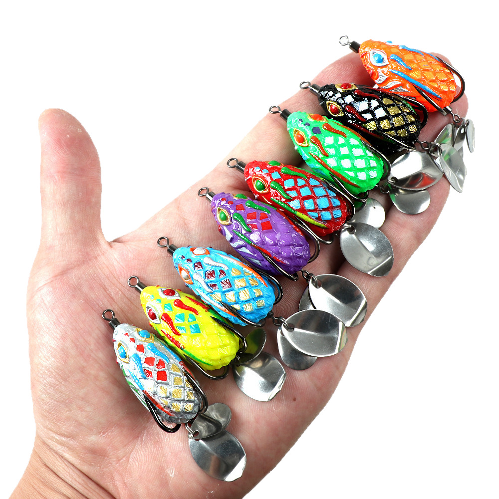 4cm/5.8g 1pc/8pcs Thai Style T - مراجعة Fishing Lure Blade Bait وسعره