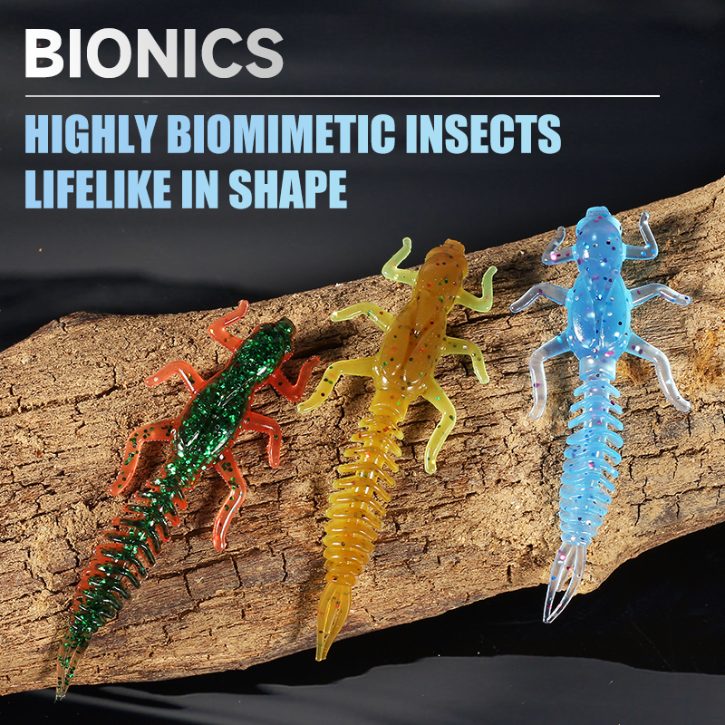 2019New Reach Soft Lures  Soft - مراجعة Fishing Lure Soft Plastic وسعره