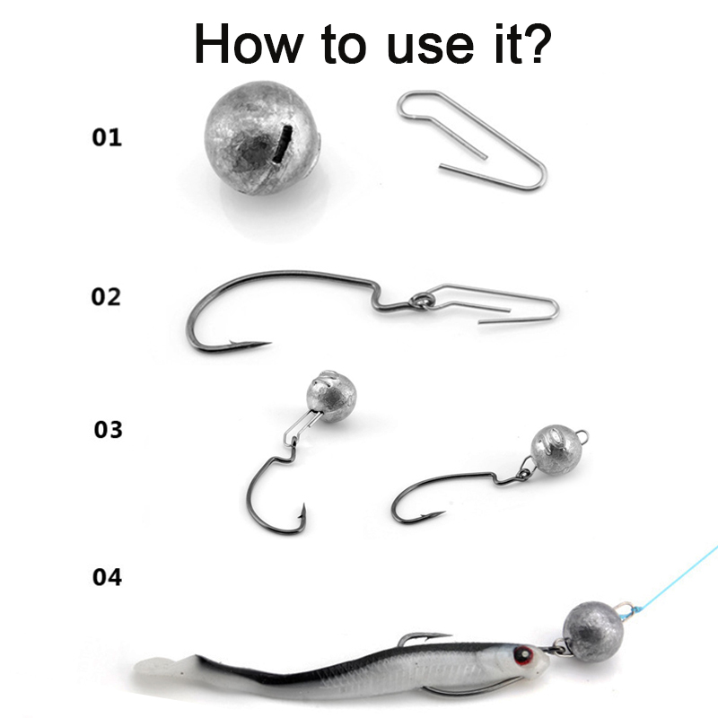 Simpleyi 5pcs/Lot Lead Weight  - مراجعة Fishing Lure Jig وسعره