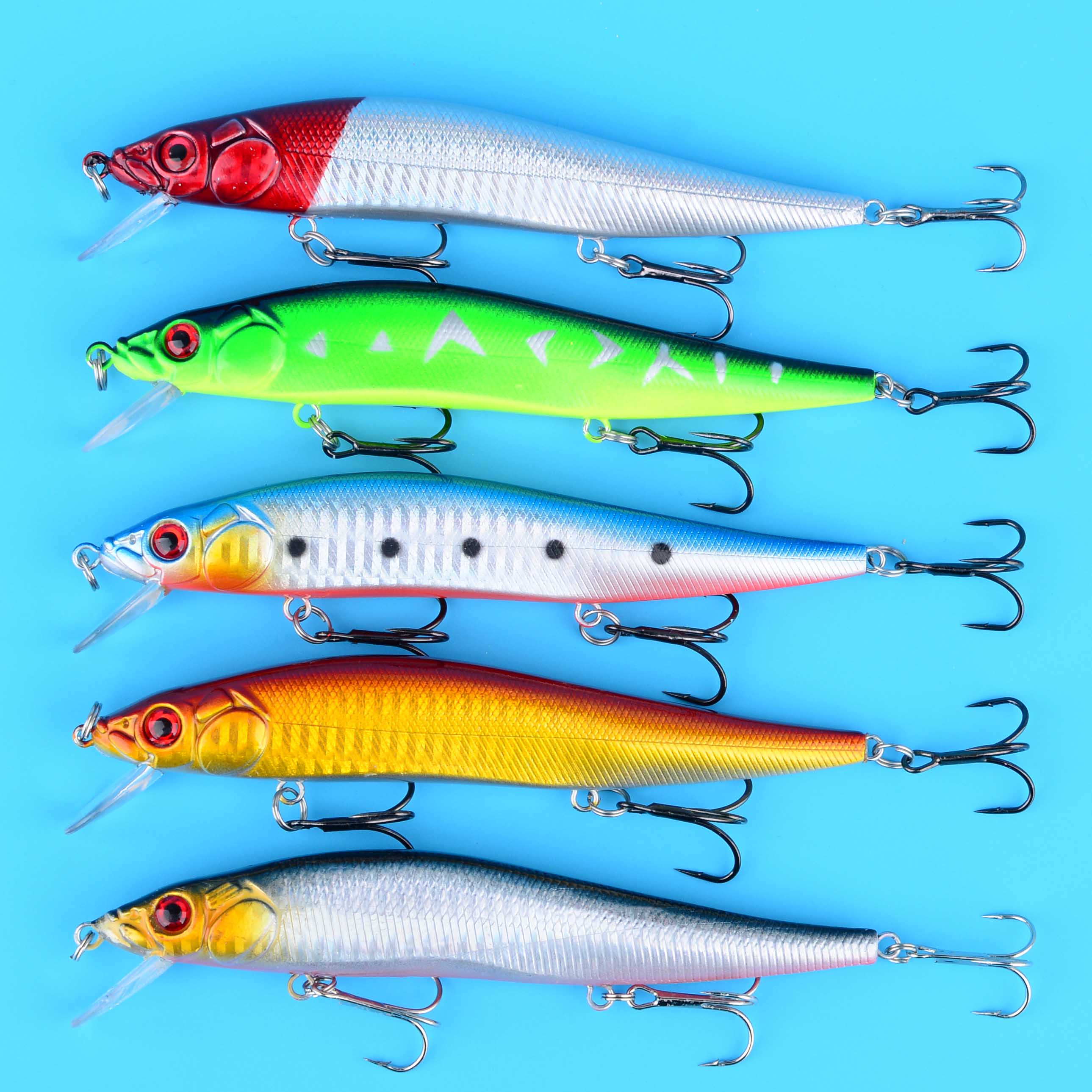 1pc Minnow Fishing Lure Floati - مراجعة Fishing Lure Jerkbait وسعره