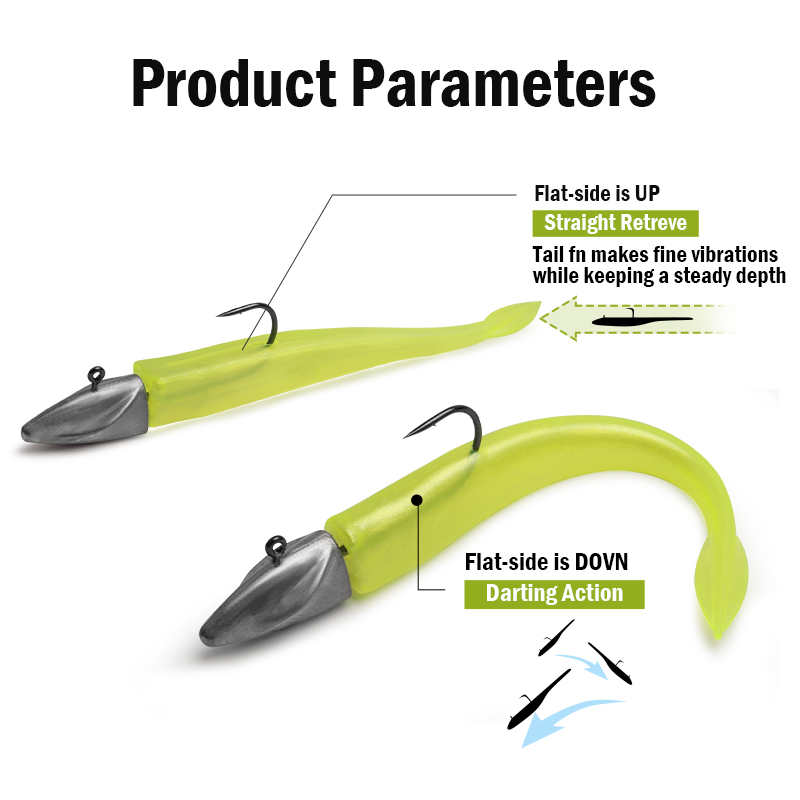 LEYDUN BR Soft Bait Fishing Lu - مراجعة Fishing Lure Spinnerbait وسعره
