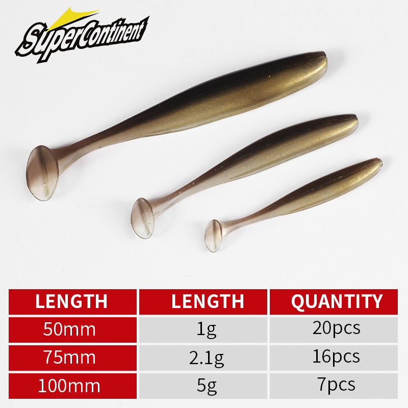 2020 NEW Supercontinent Soft L - مراجعة Fishing Lure Soft Plastic وسعره
