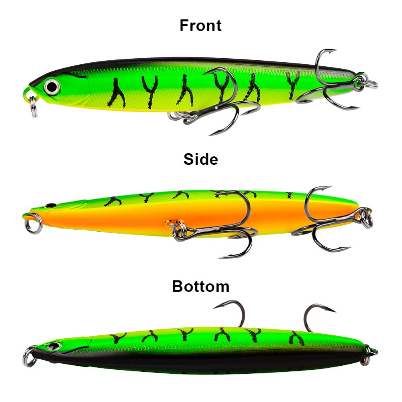 1Pcs Weights 10-24g  Pencil Lu - مراجعة Fishing Lure Popper وسعره
