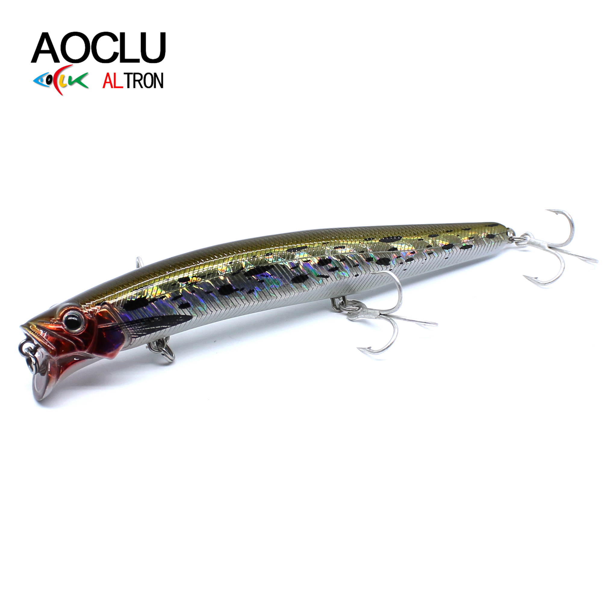 AOCLU Jerkbait Floating Wobble - مراجعة Fishing Lure Popper وسعره
