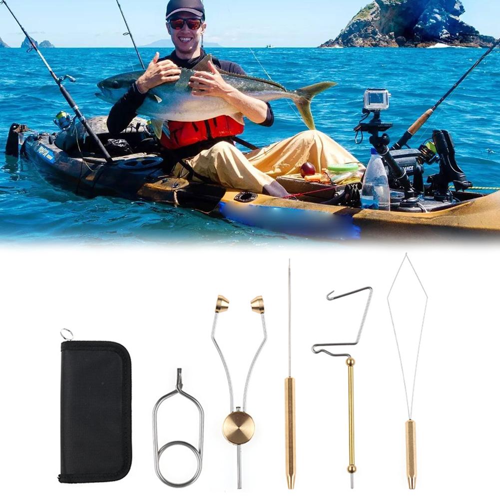 5 In 1 Fly Tying Tools Kit Fly - مراجعة Fishing Lure Making Kit وسعره
