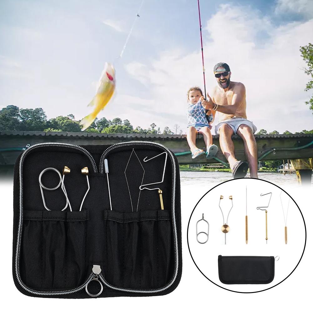 5 In 1 Fly Tying Tools Kit Fly - مراجعة Fishing Lure Making Kit وسعره