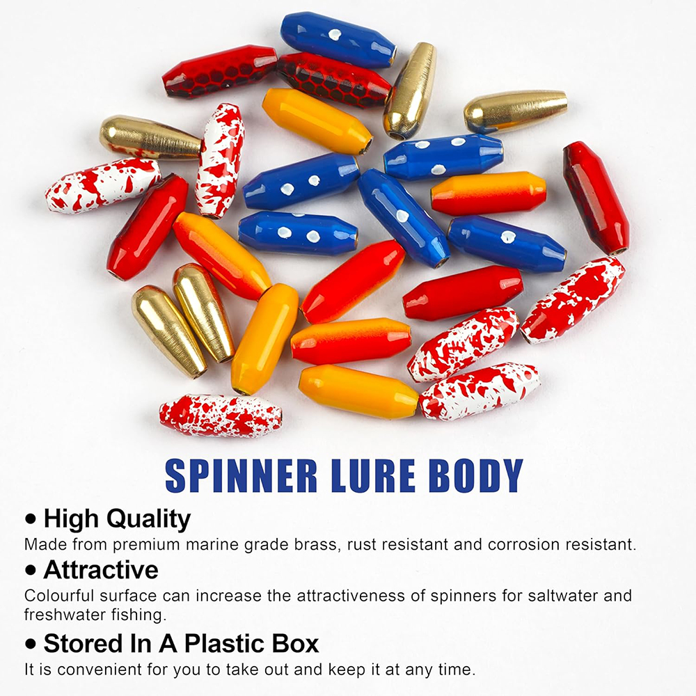10pcs Fishing Brass Spinner Lu - مراجعة Fishing Lure Spinner وسعره