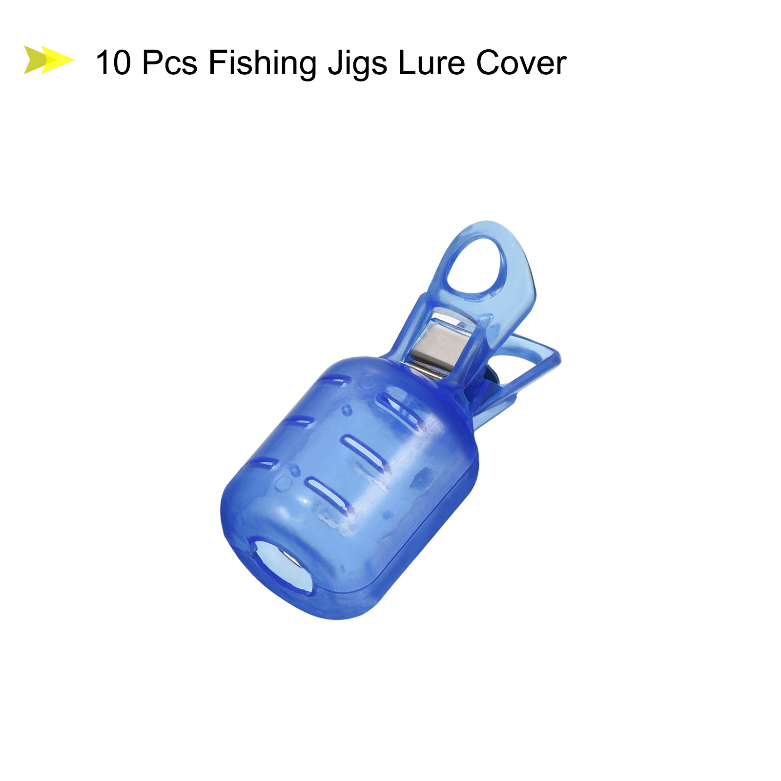 10pcs Small Size Squid Jig Hoo - مراجعة Fishing Lure Jig وسعره