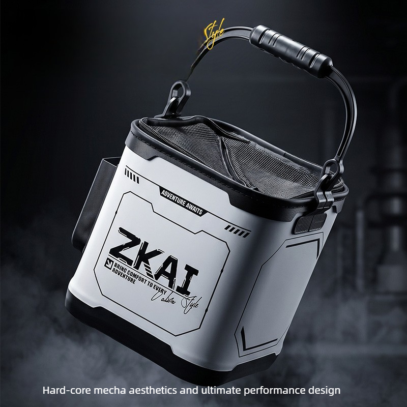 Water Bucket Multi Functional  - مراجعة Fishing Lure Box وسعره