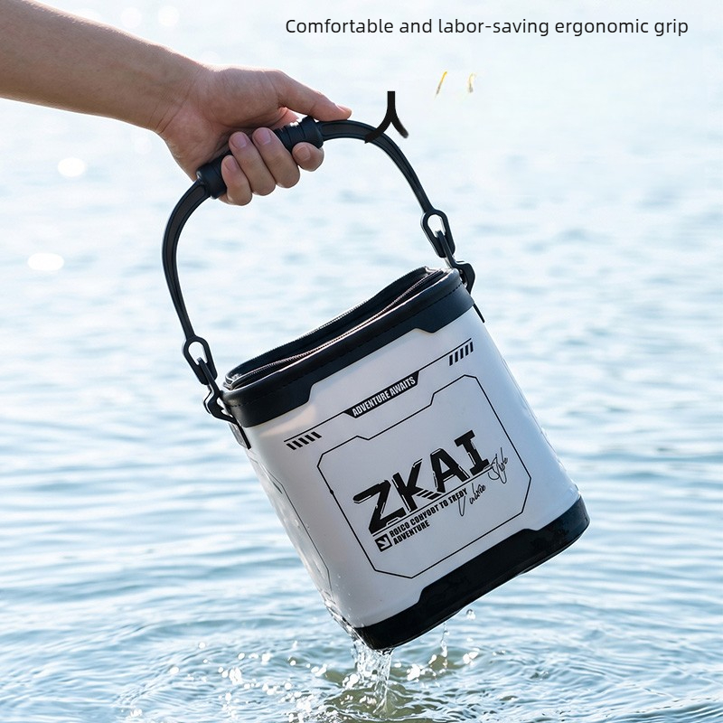 Water Bucket Multi Functional  - مراجعة Fishing Lure Box وسعره