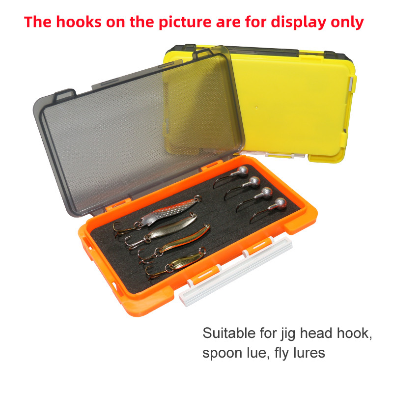 New Plastic Fishing Box Portab - مراجعة Fishing Lure Spoon وسعره