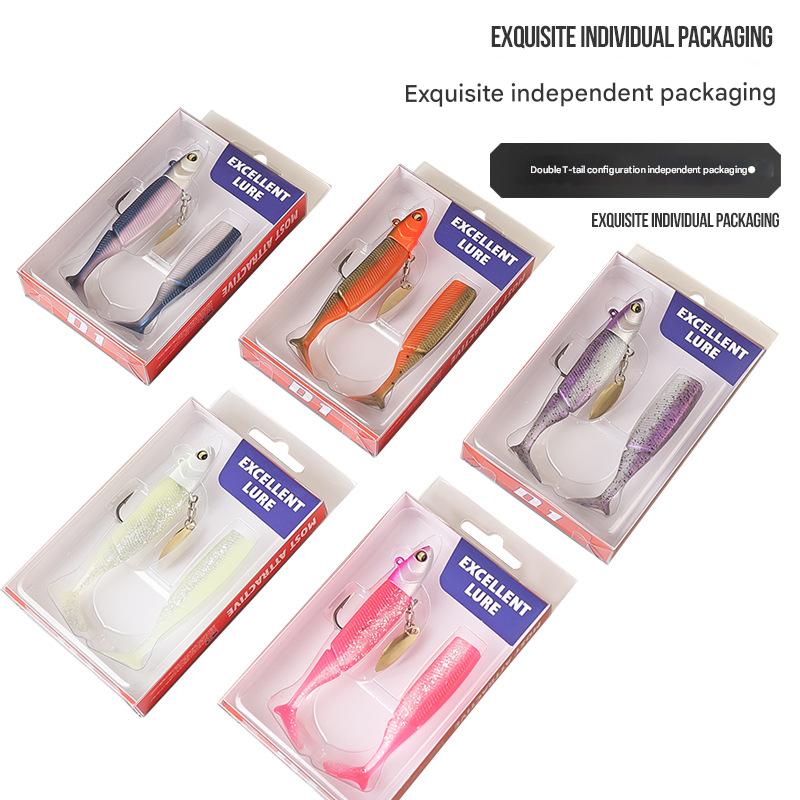 1Pcs Soft Swimbait Fishing Lur - مراجعة Fishing Lure Blade Bait وسعره