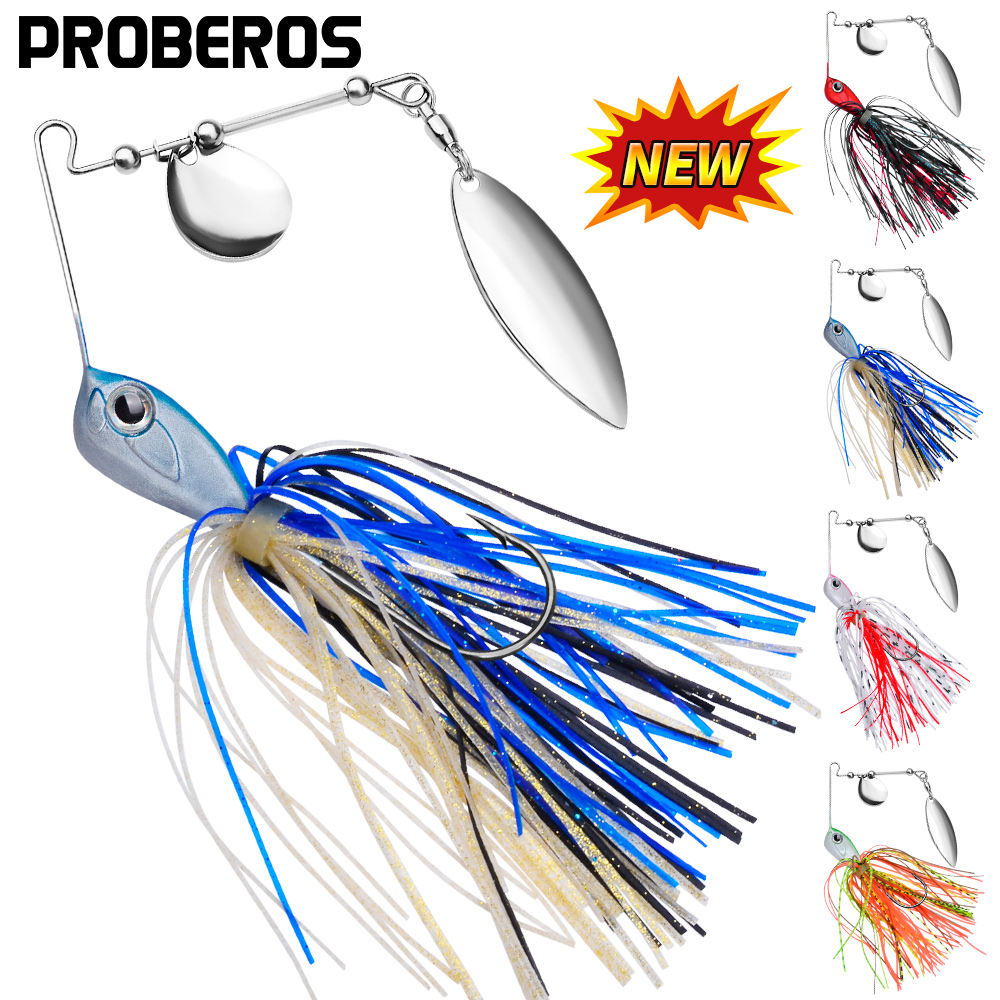 Proberos 10/14g spinner bait f - مراجعة Fishing Lure Blade Bait وسعره