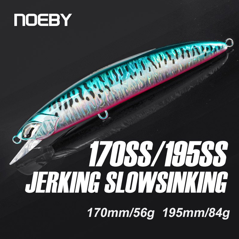 NOEBY Jerking Slow Sinking Min - مراجعة Fishing Lure Jerkbait وسعره