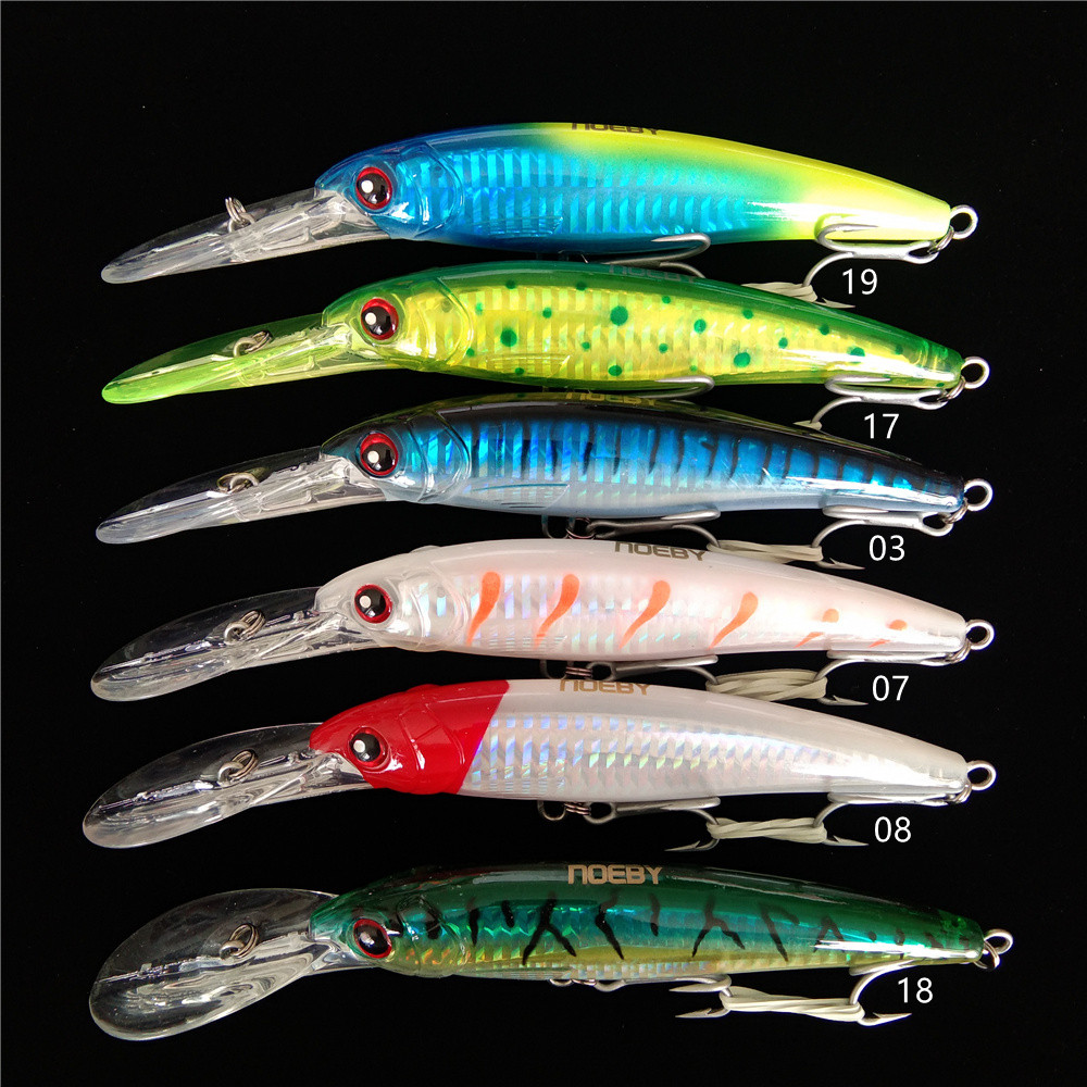 NOEBY 2PCS 16cm 74.7g 12cm 30g - مراجعة Fishing Lure Popper وسعره