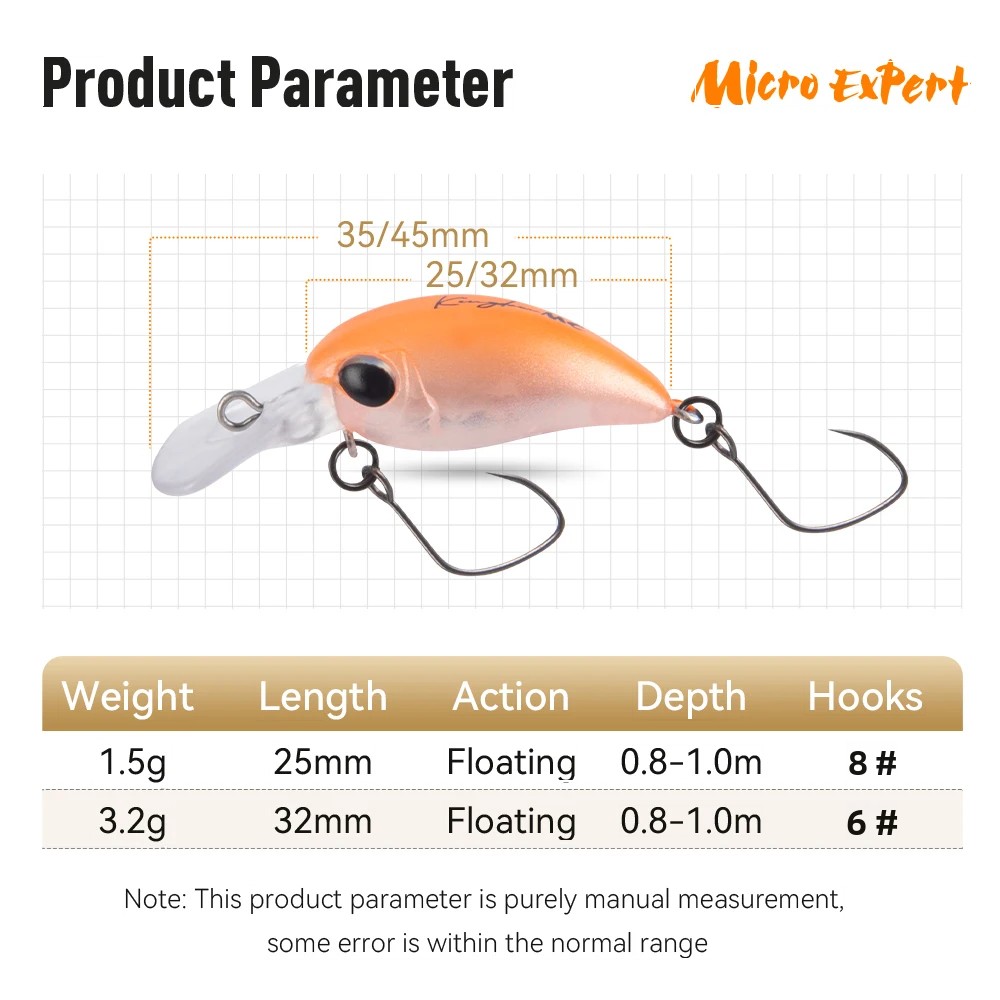 Kingdom Fishing Lure Micro Exp - مراجعة Fishing Lure Crankbait وسعره