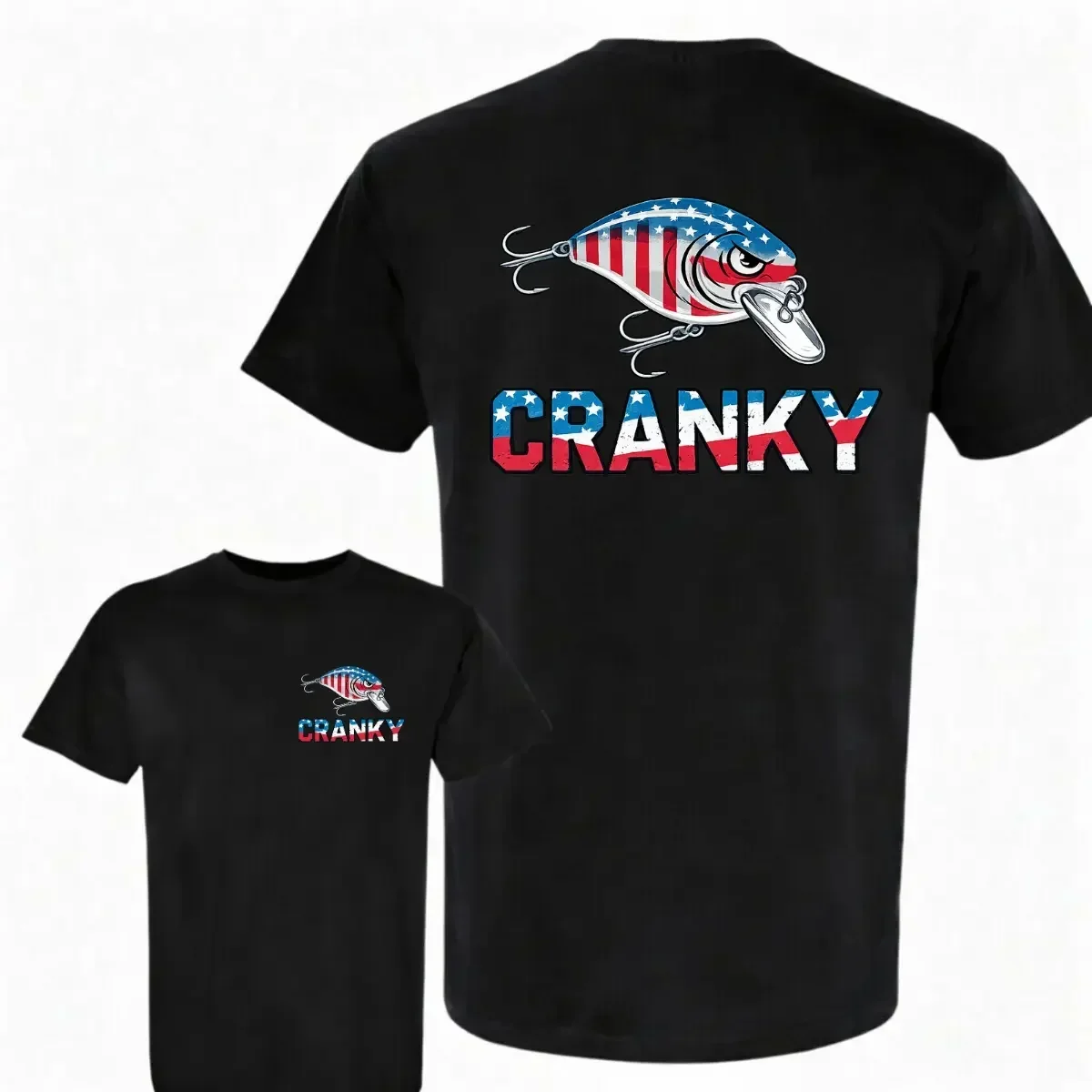 Camo Crankbait Fishing T-Shirt - مراجعة Fishing Lure Crankbait وسعره