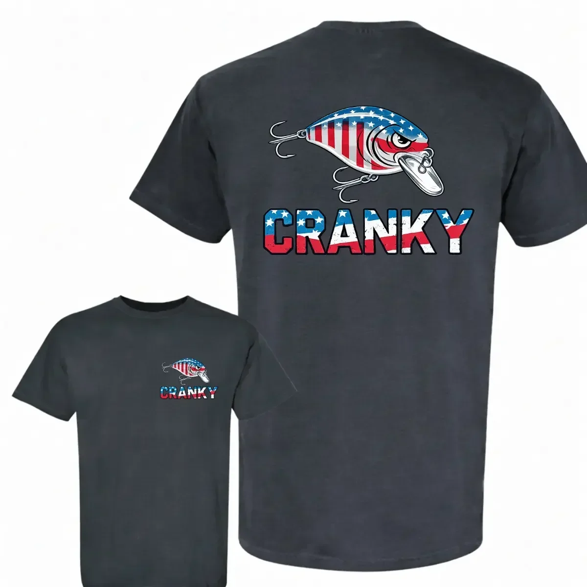 Camo Crankbait Fishing T-Shirt - مراجعة Fishing Lure Crankbait وسعره
