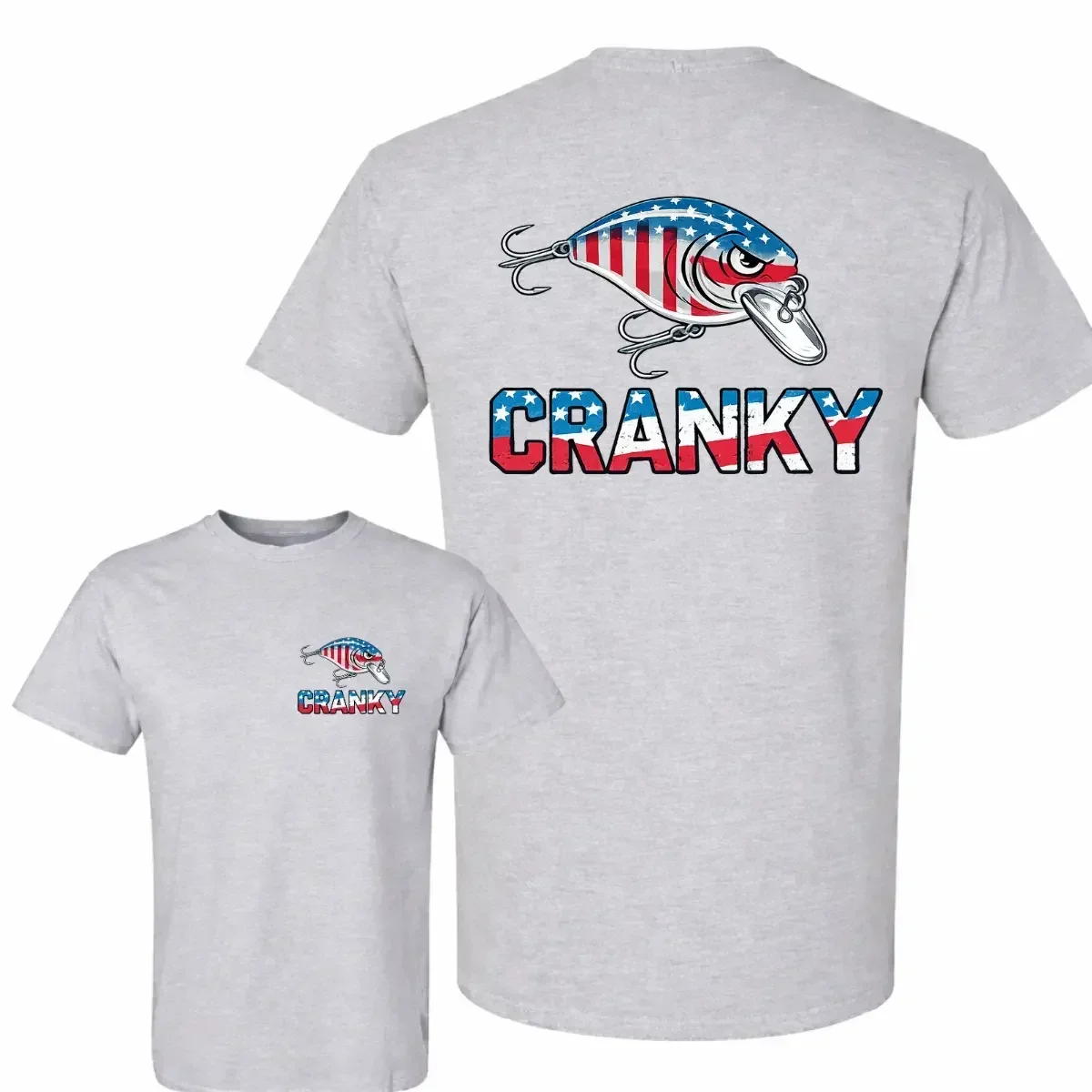 Camo Crankbait Fishing T-Shirt - مراجعة Fishing Lure Crankbait وسعره
