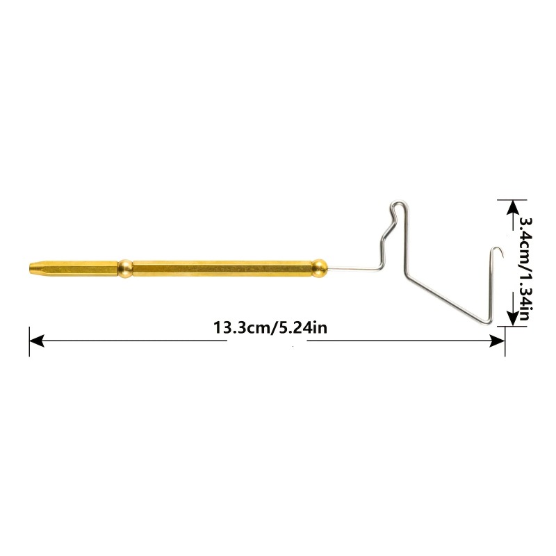 Stainless Steel Fly Tying Tool - مراجعة Fishing Lure Making Kit وسعره