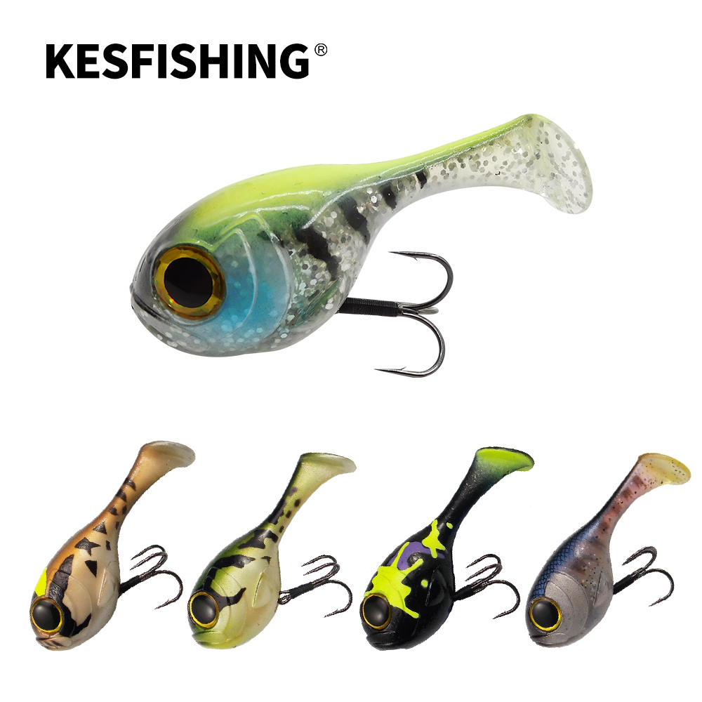 KESFISHING Soft Lure Balloonfi - مراجعة Fishing Lure Soft Plastic وسعره