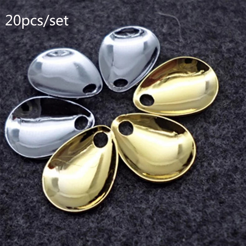 20pcs/lot Fishing Spinner Ring - مراجعة Fishing Lure Spinner وسعره