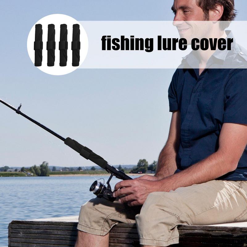 4pcs Fishing Hook Cover upgrad - مراجعة Fishing Lure Making Kit وسعره