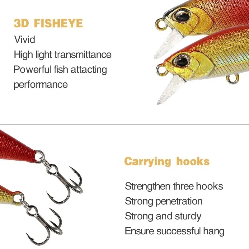 15Pcs Sinking Minnow Fishing L - مراجعة Fishing Lure Jerkbait وسعره