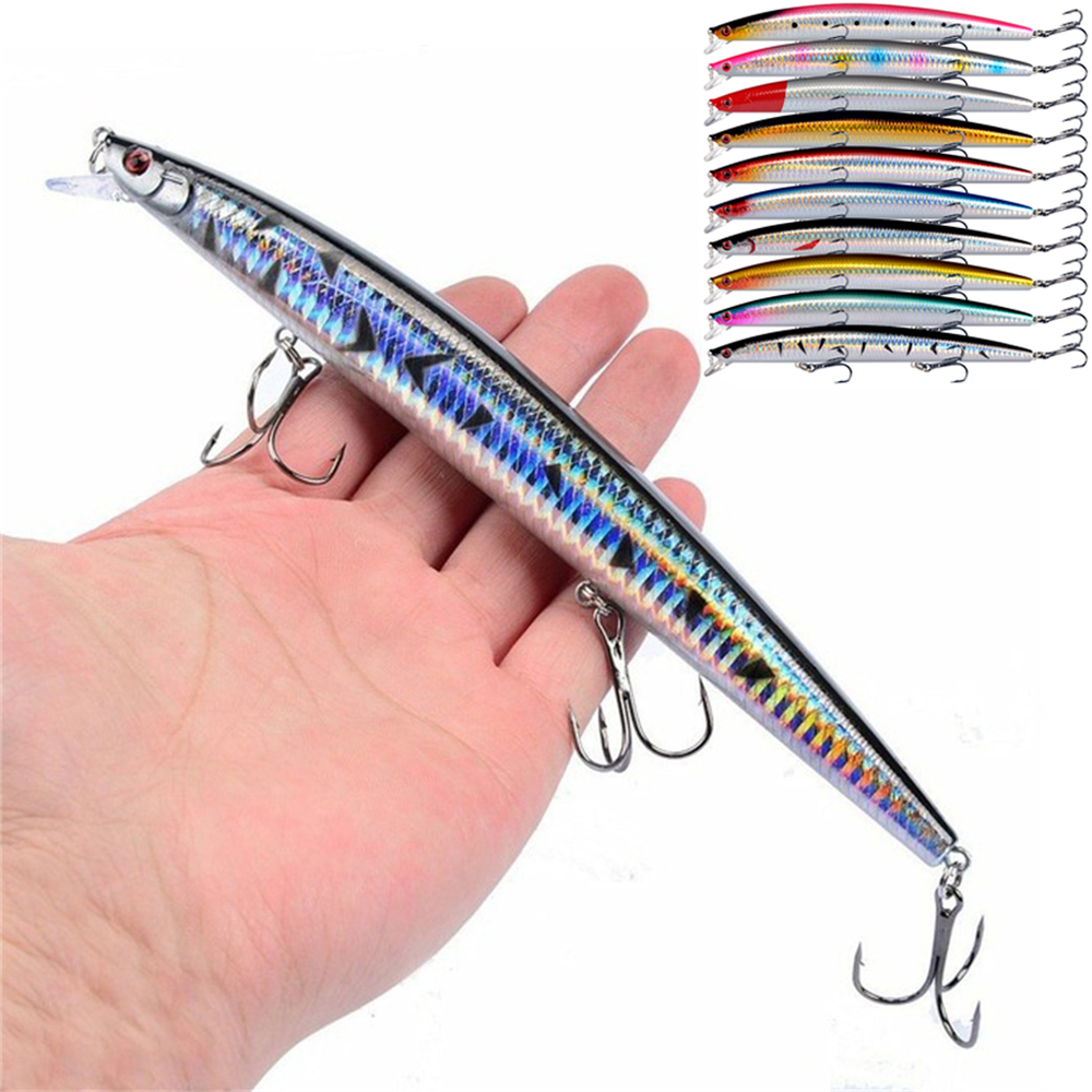 18cm 24g Minnow Fishing Lure L - مراجعة Fishing Lure Crankbait وسعره