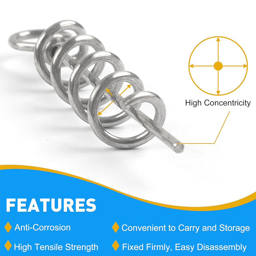 50Pcs Spring Twist Lock Fishin - مراجعة Fishing Lure Crankbait وسعره