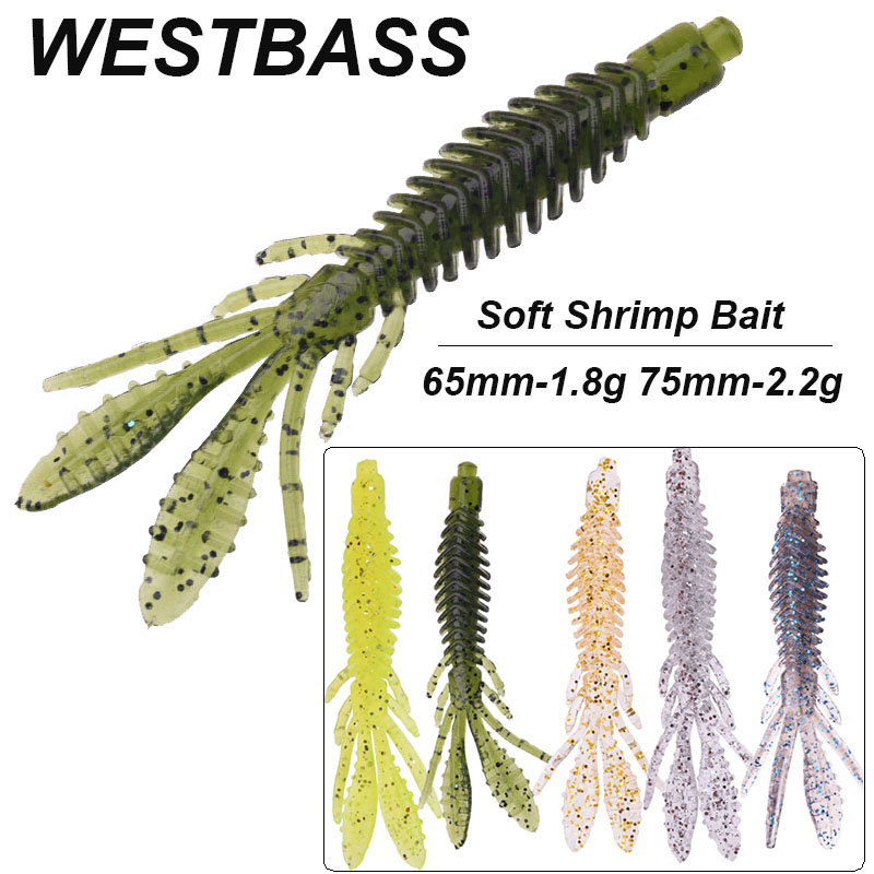 WESTBASS 5PCS Soft Larva Baits - مراجعة Fishing Lure Spinnerbait وسعره