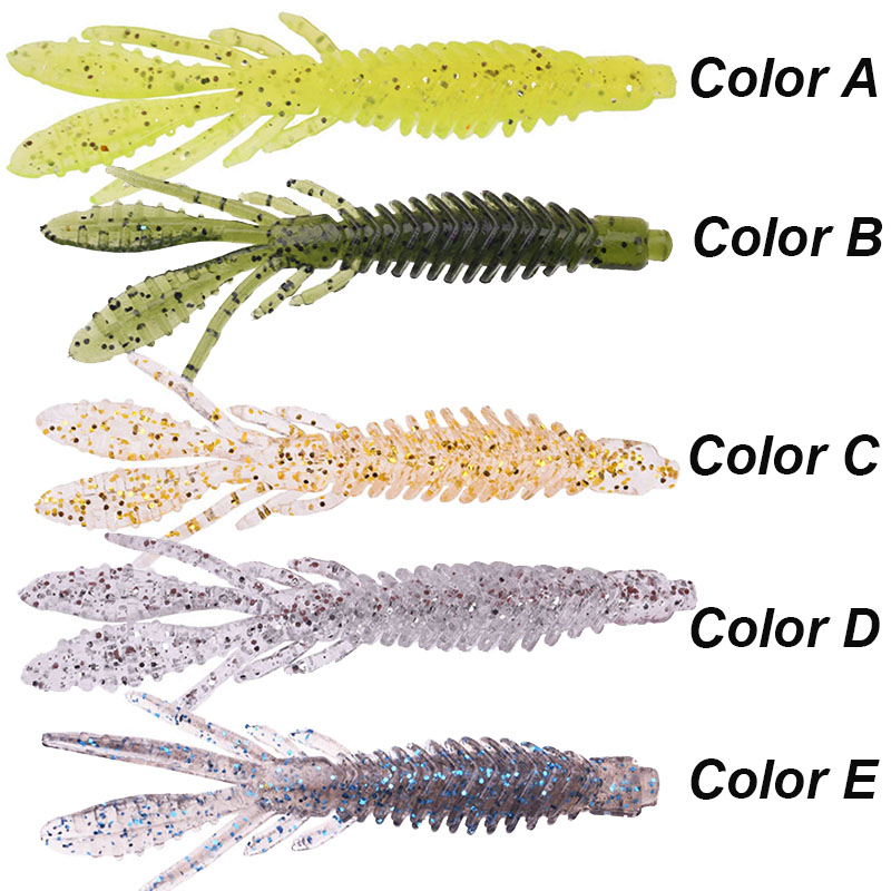 WESTBASS 5PCS Soft Larva Baits - مراجعة Fishing Lure Spinnerbait وسعره