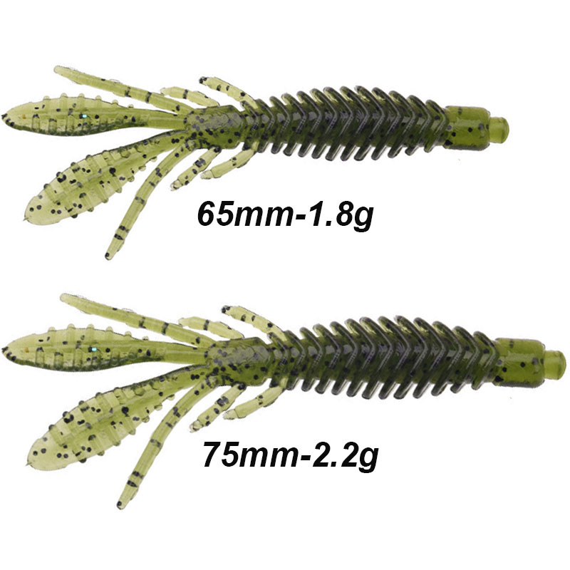 WESTBASS 5PCS Soft Larva Baits - مراجعة Fishing Lure Spinnerbait وسعره
