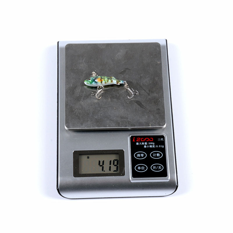 8pcs 4cm 4g Mini Lipless VIB F - مراجعة Fishing Lure Buzzbait وسعره