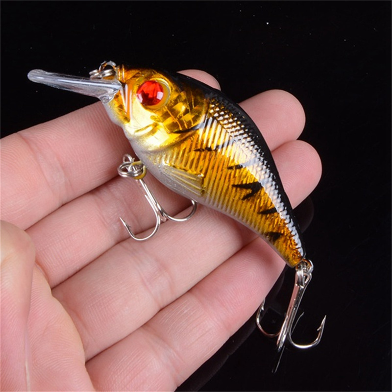 3D Eyes 7.5cm 10.2g Hard VIB L - مراجعة Fishing Lure Crankbait وسعره