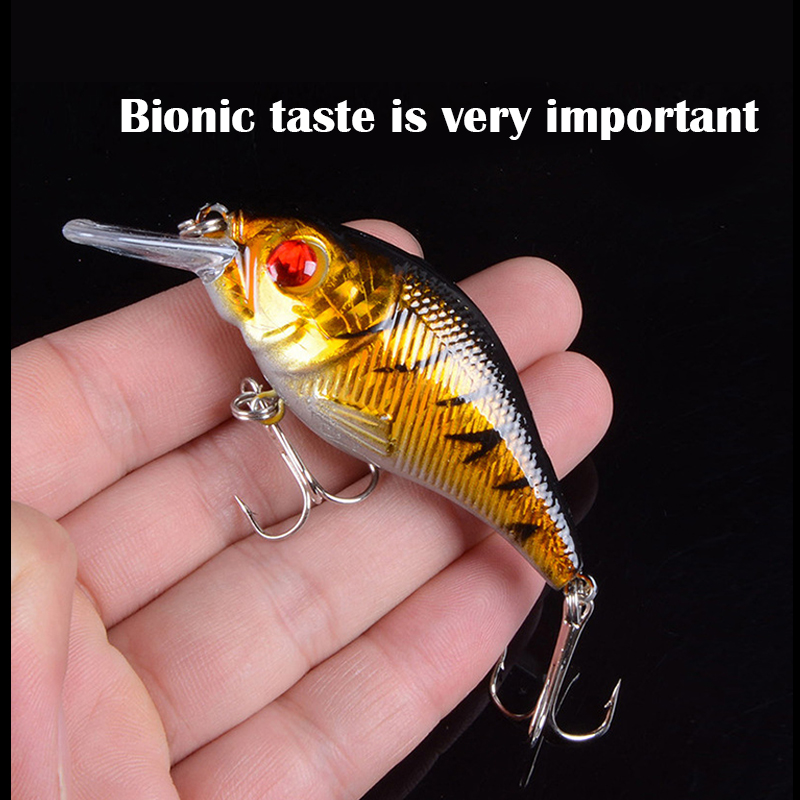 3D Eyes 7.5cm 10.2g Hard VIB L - مراجعة Fishing Lure Crankbait وسعره