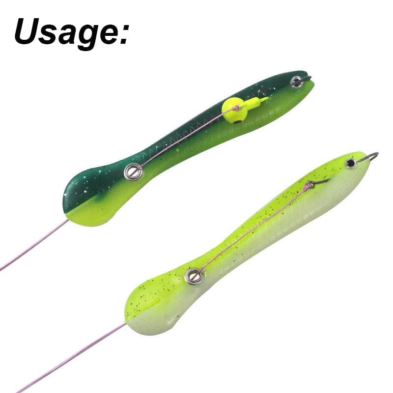 YUCONG 3/5PCS Soft Fishing Bai - مراجعة Fishing Lure Swimbait وسعره