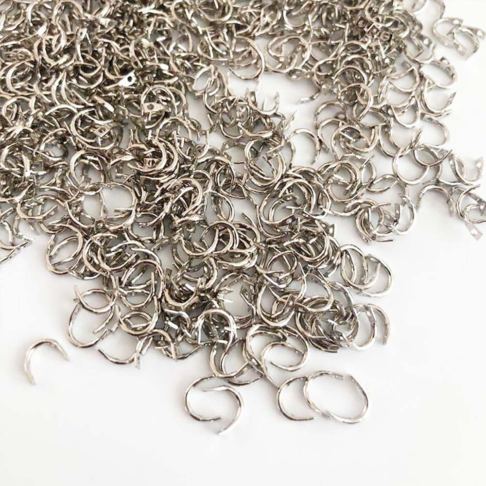 50-100pcs/lot Fishing U-ring 5 - مراجعة Fishing Lure Spinner وسعره