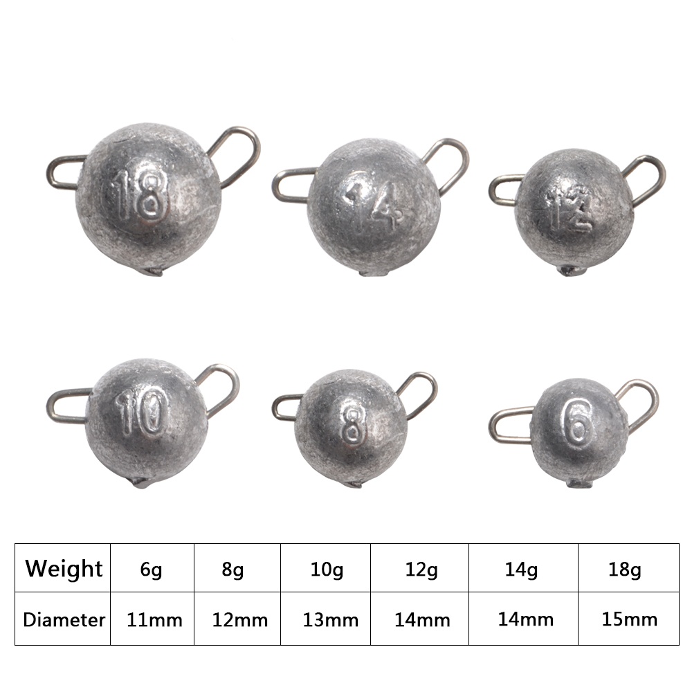 FTK 5pcs Supercontinent Sinker - مراجعة Fishing Lure Jig وسعره