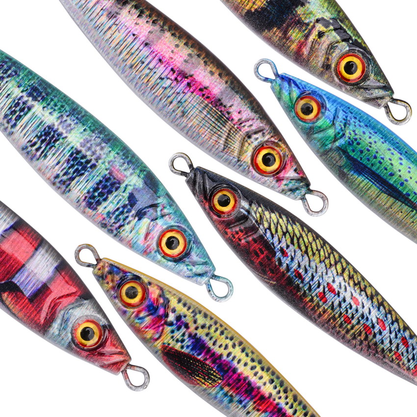 Metal Jig Lure With Spinning B - مراجعة Fishing Lure Blade Bait وسعره