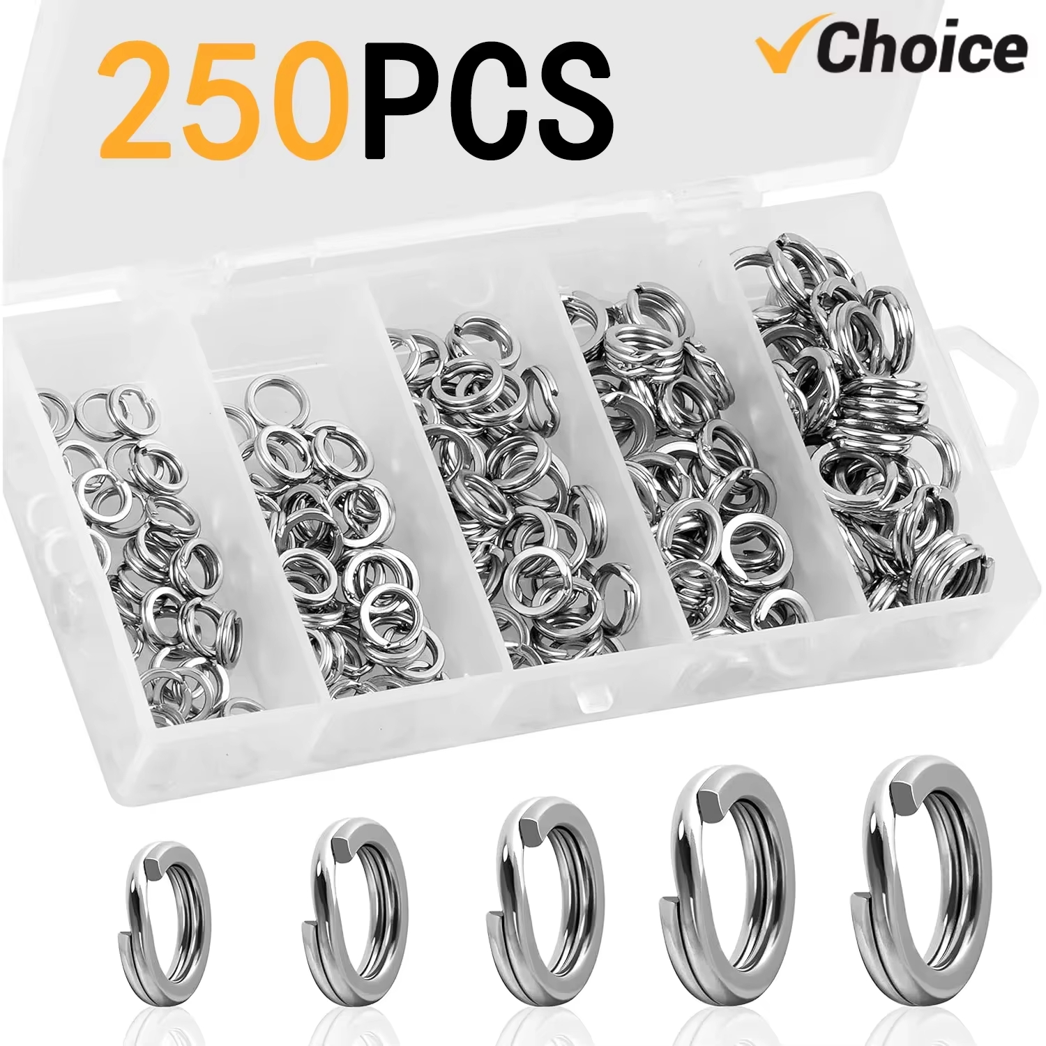 5 Size Stainless Steel Fishing - مراجعة Fishing Lure Box وسعره