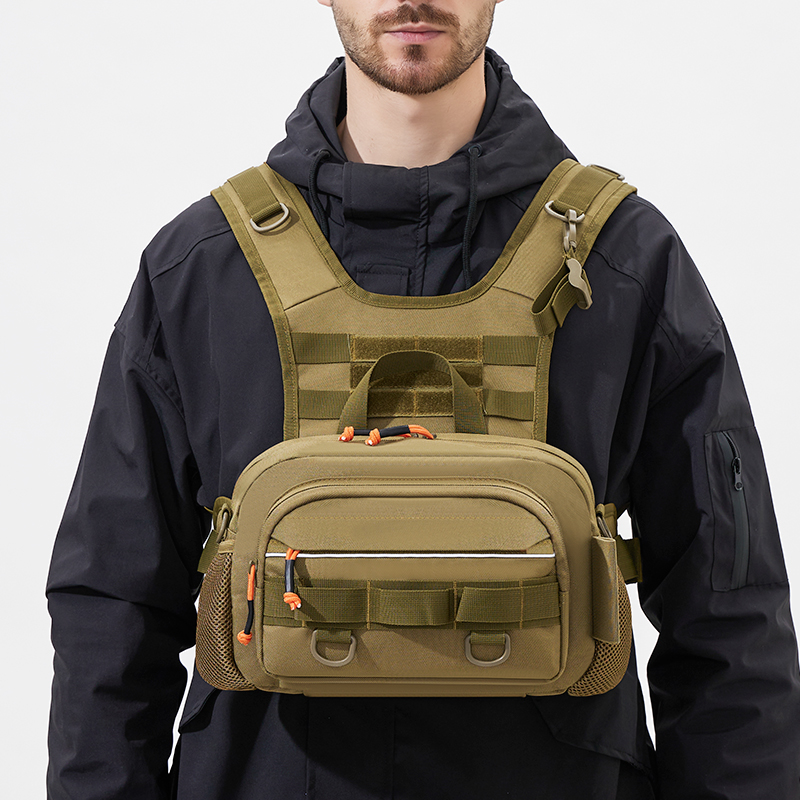 Men Chest Bag Tactical Fishing - مراجعة Fishing Lure Box وسعره